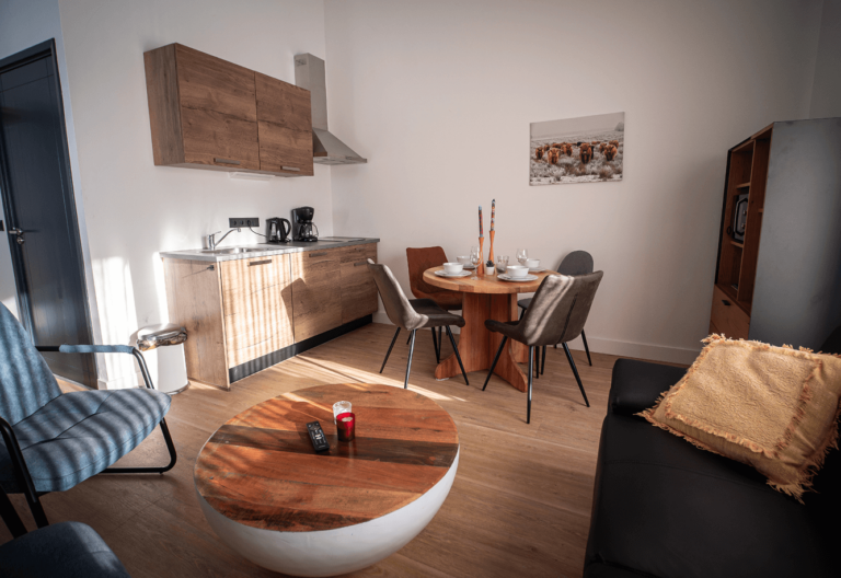 Wohnbereich eines Apartments